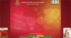 Desktop Screenshot of nizammatches.com